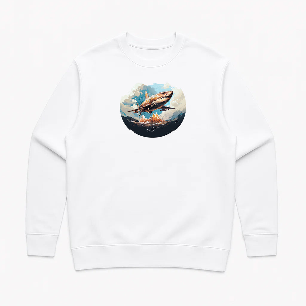 Unisex | Air Shark | Crewneck Sweatshirt