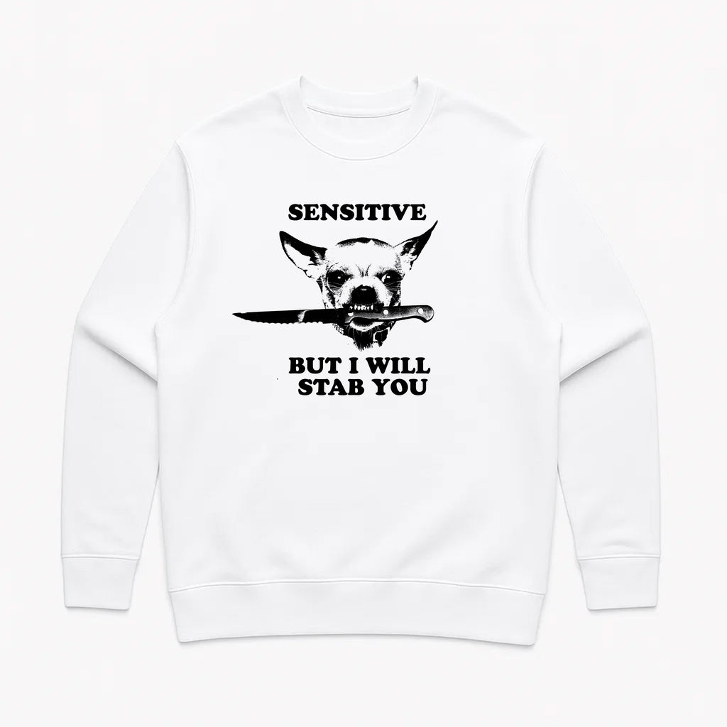 Unisex | Sensitive (Dog) | Crewneck Sweatshirt