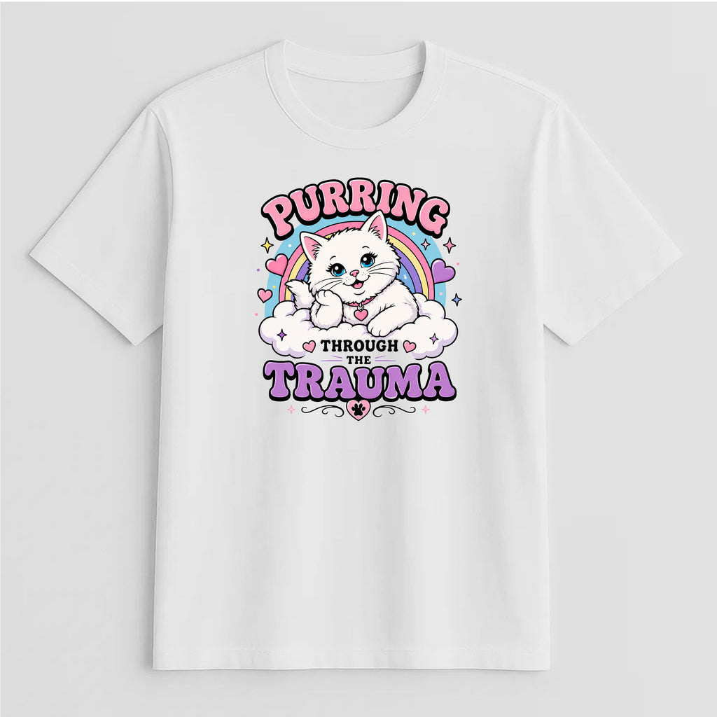 Unisex | Purring Through Trauma | Tee