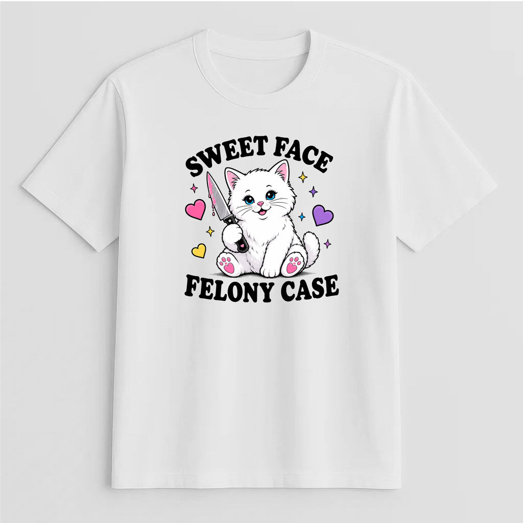 Unisex | Sweet Face Felony Case | Tee