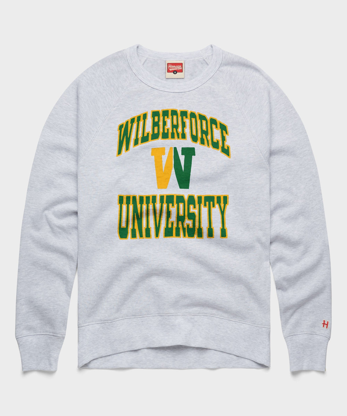 Wilberforce University Block W Crewneck