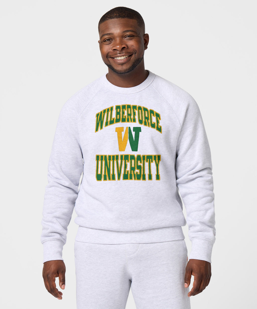 Wilberforce University Block W Crewneck
