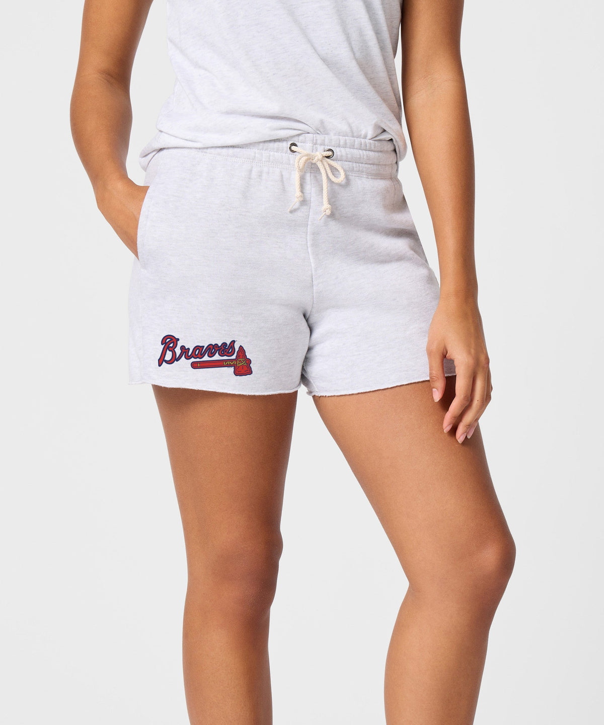 Women's Atlanta Braves Jersey Logo '18 Sweat Shorts