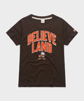 Women's Believeland Cleveland Browns Brownie