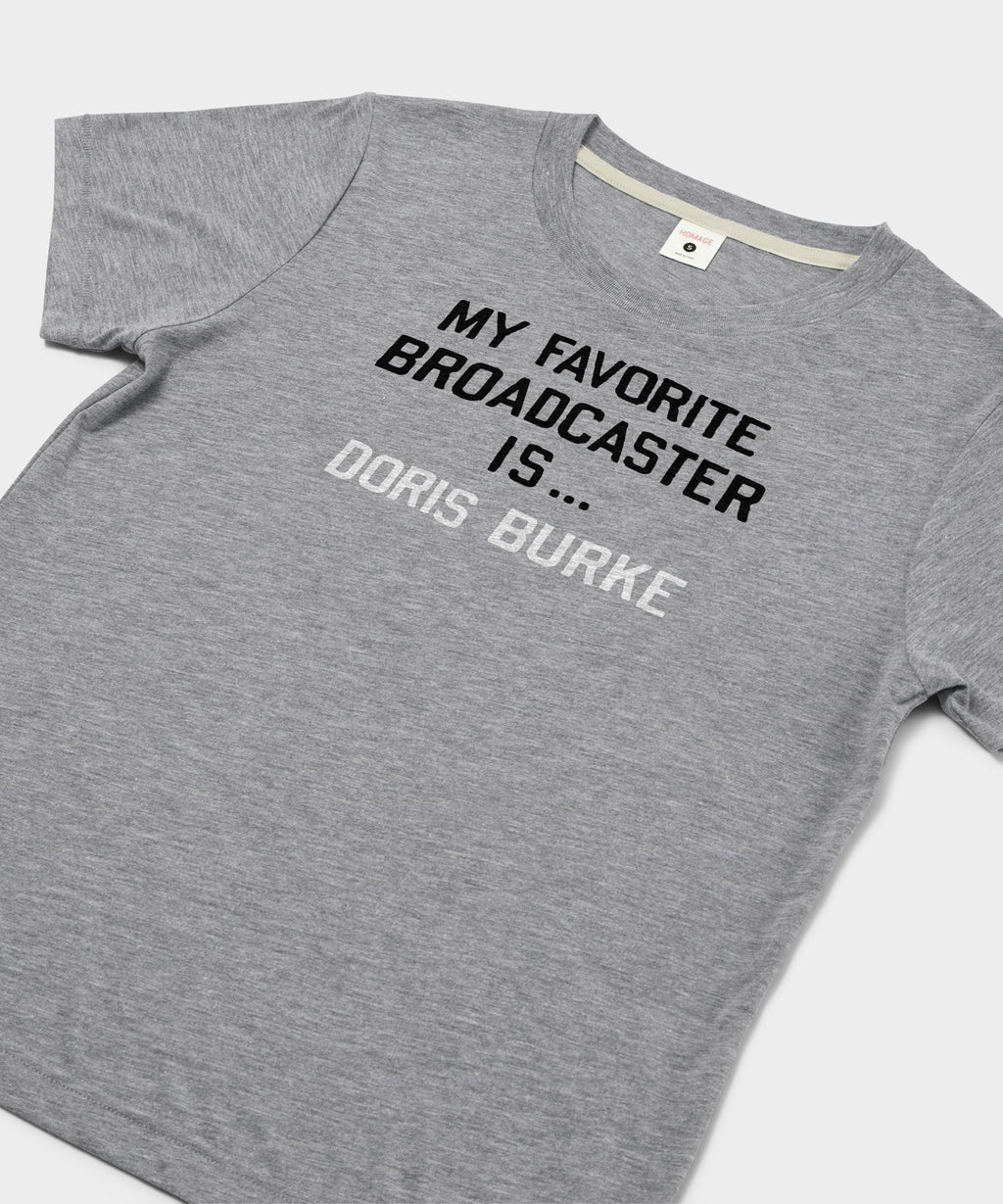 Women's My Favorite Broadcaster Is Doris Burke