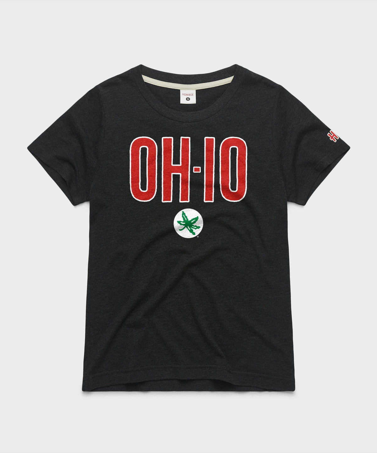Women's OH-IO Buckeye Leaf