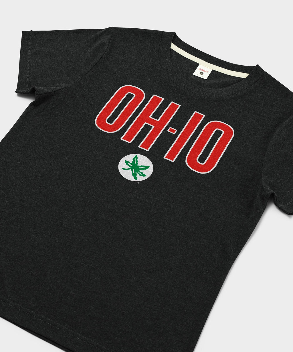 Women's OH-IO Buckeye Leaf