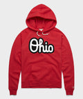 Women's Script Ohio Outline Hoodie