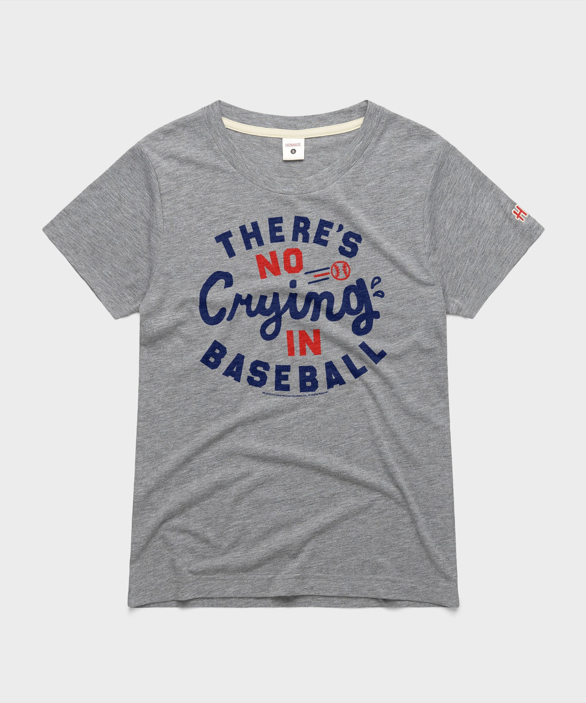 Women's There's No Crying in Baseball