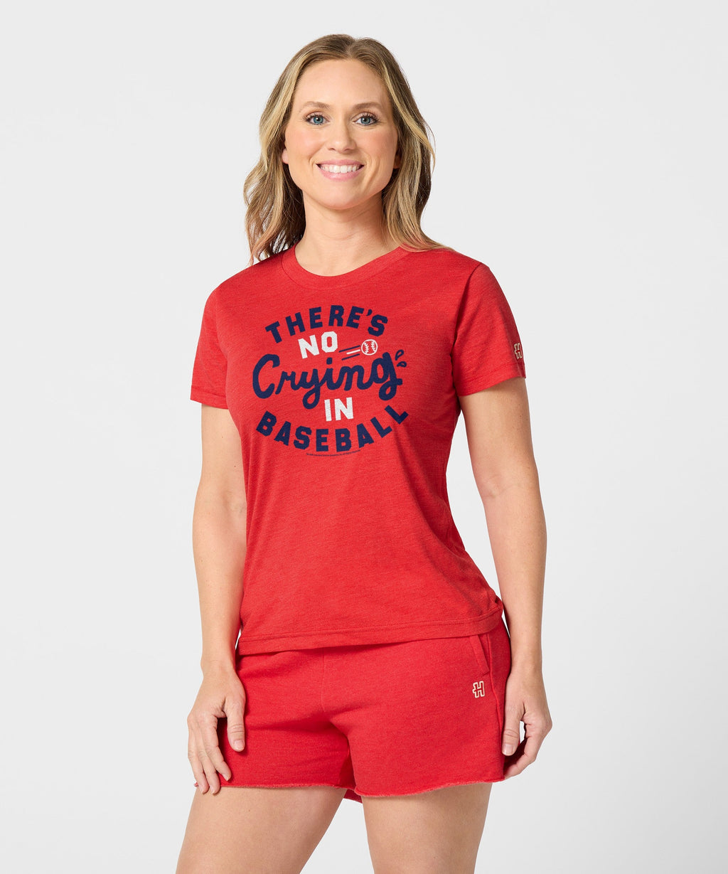 Women's There's No Crying in Baseball