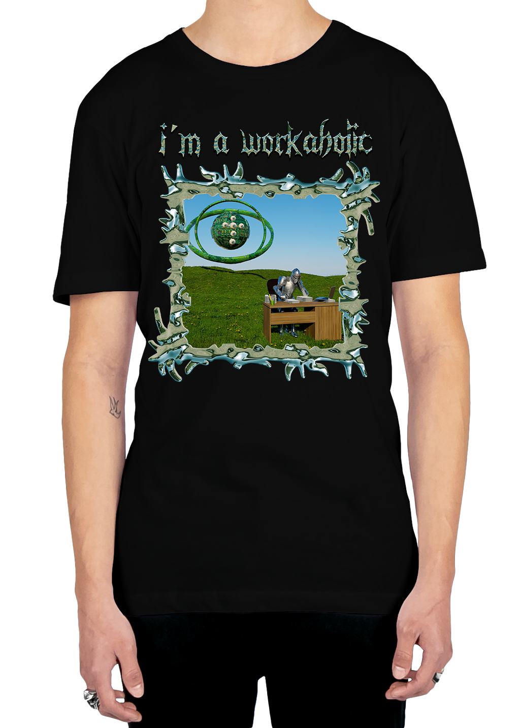 Workaholic Tee