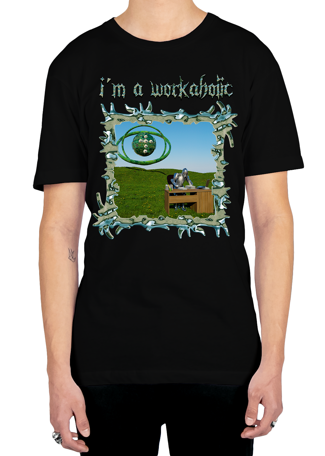 Workaholic Tee
