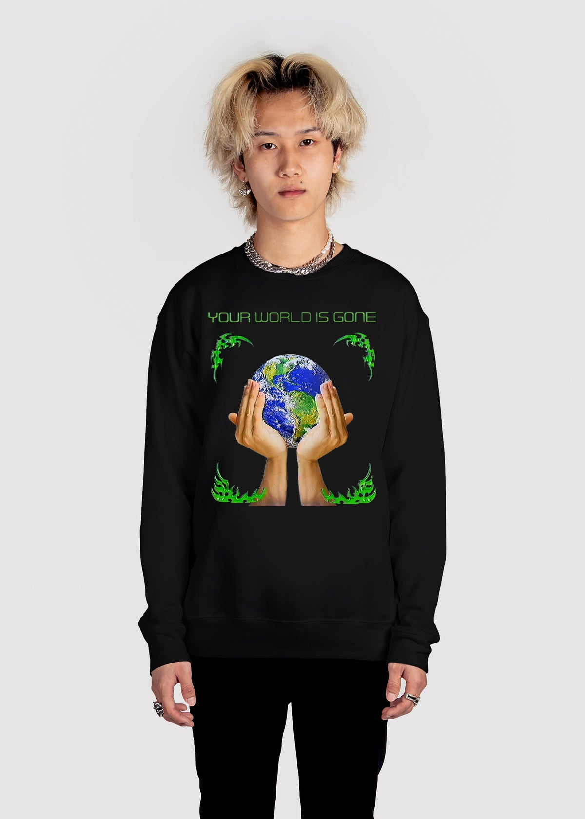 World Is Gone Sweatshirt