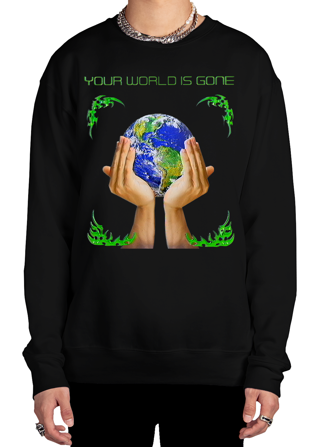 World Is Gone Sweatshirt