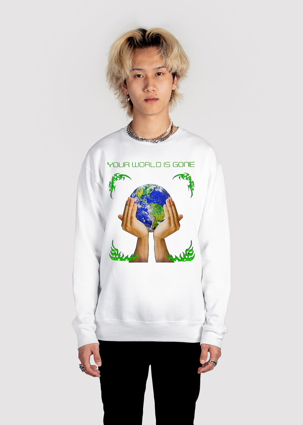 World Is Gone Sweatshirt