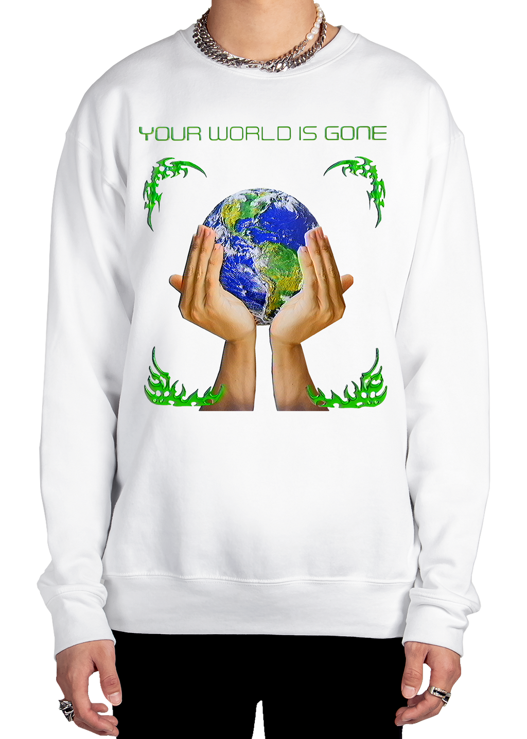 World Is Gone Sweatshirt