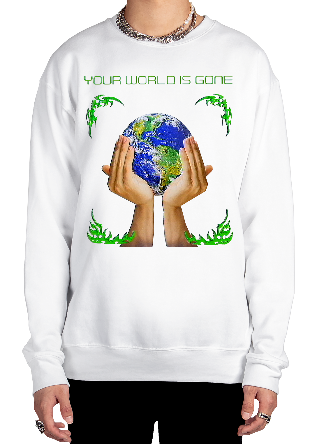 World Is Gone Sweatshirt