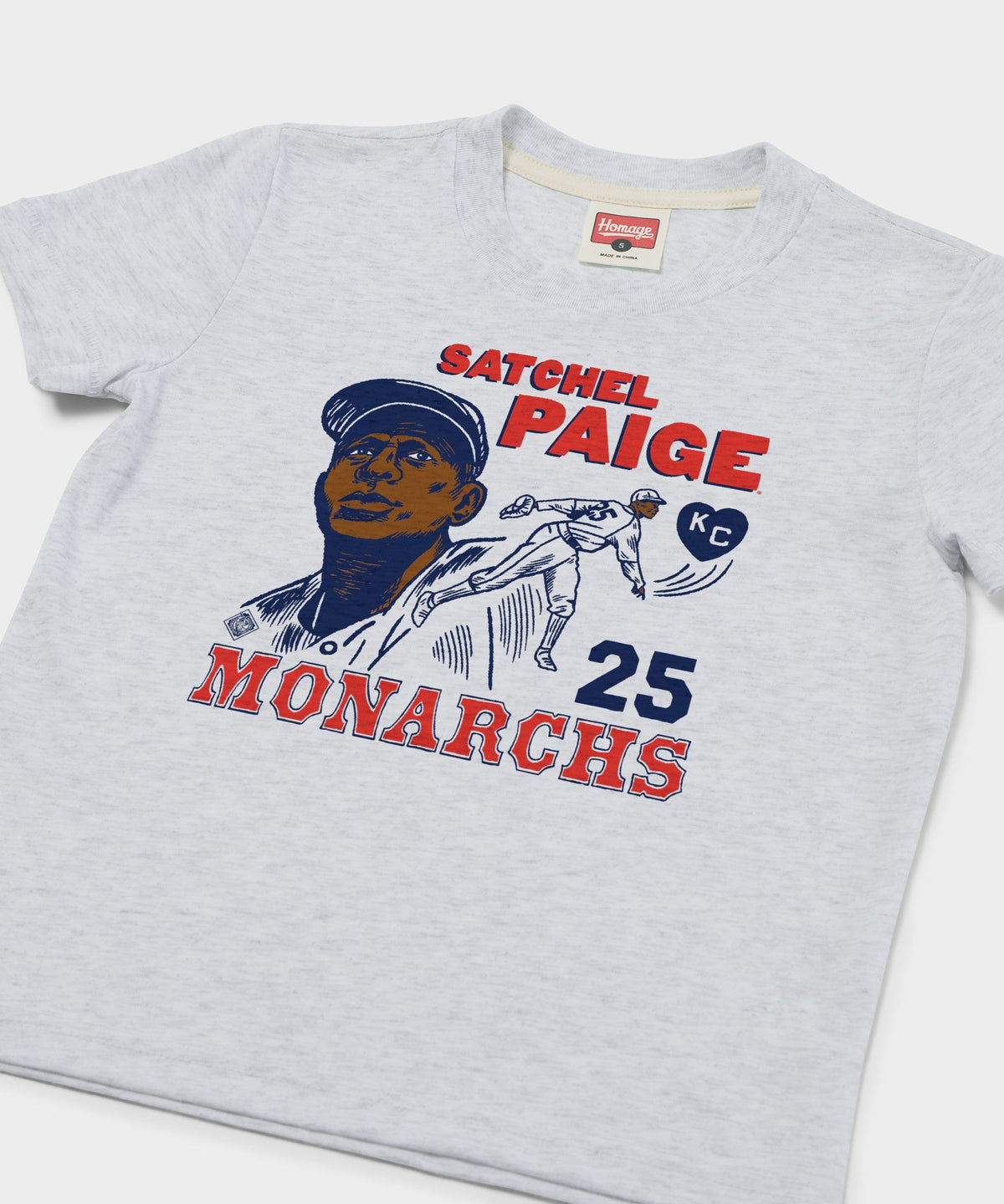 Youth KC Monarchs Satchel Paige