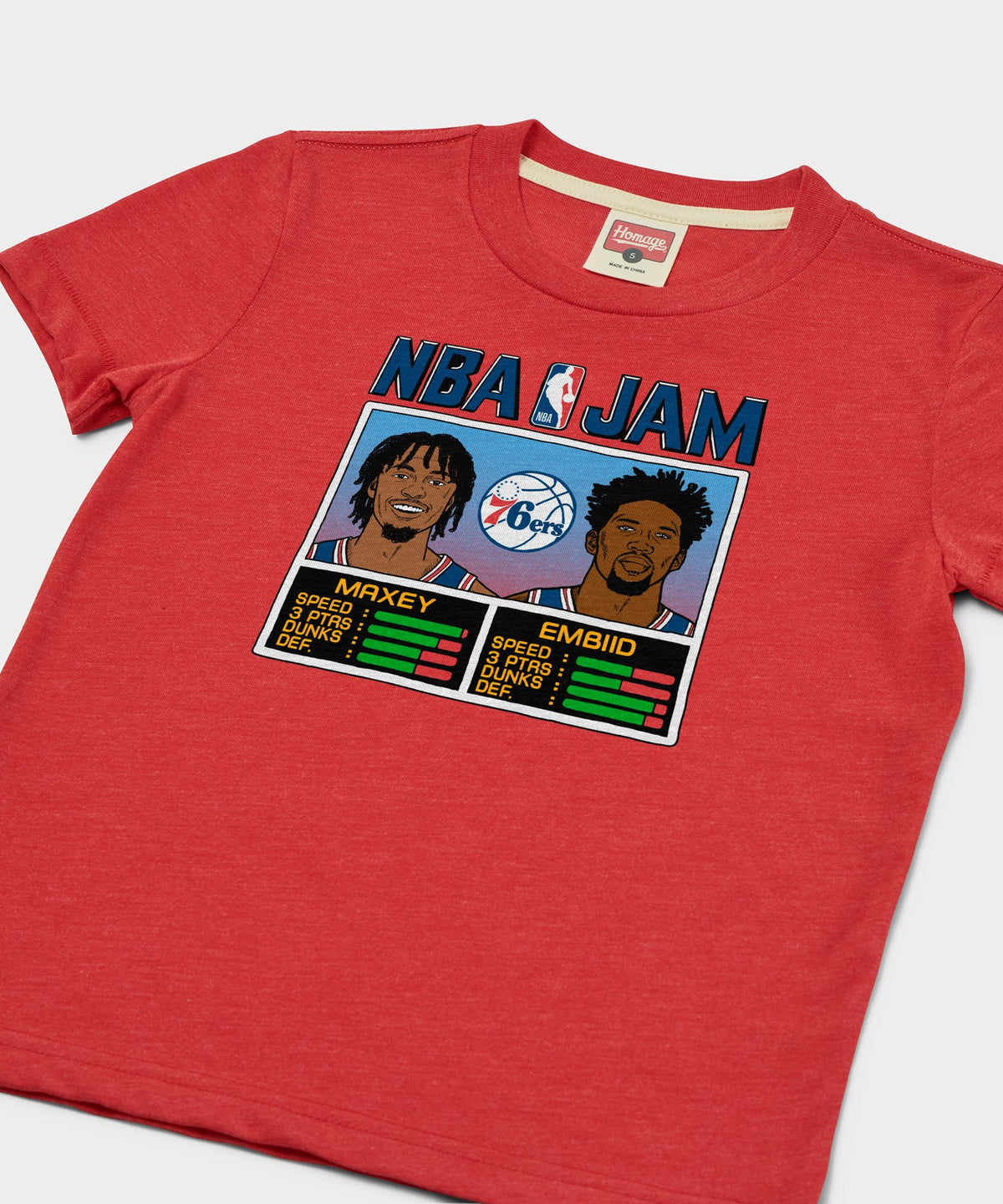Youth NBA Jam 76ers Maxey And Embiid