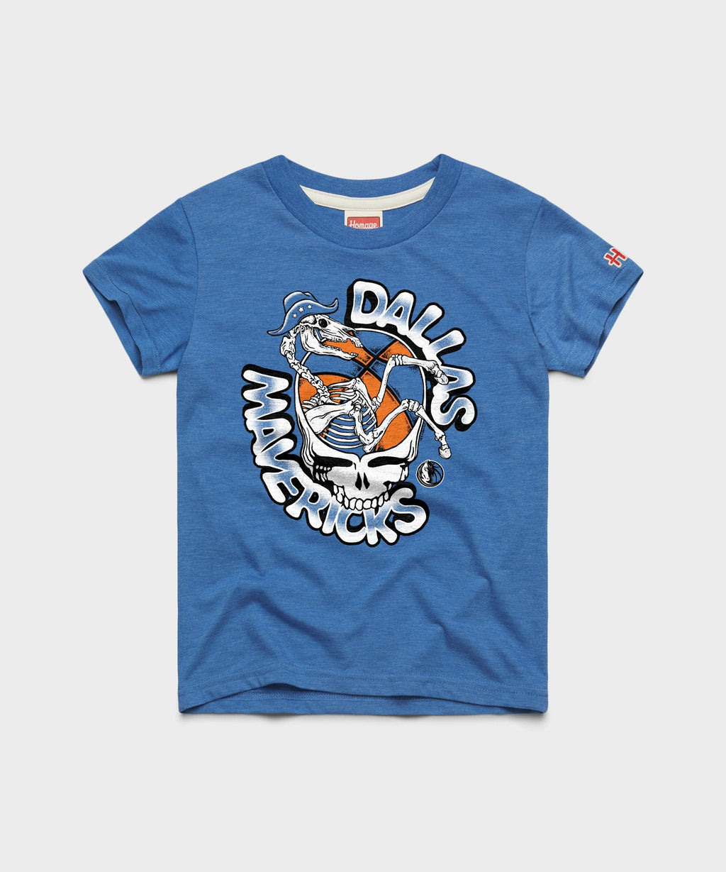 Youth NBA x Grateful Dead x Mavs Skull