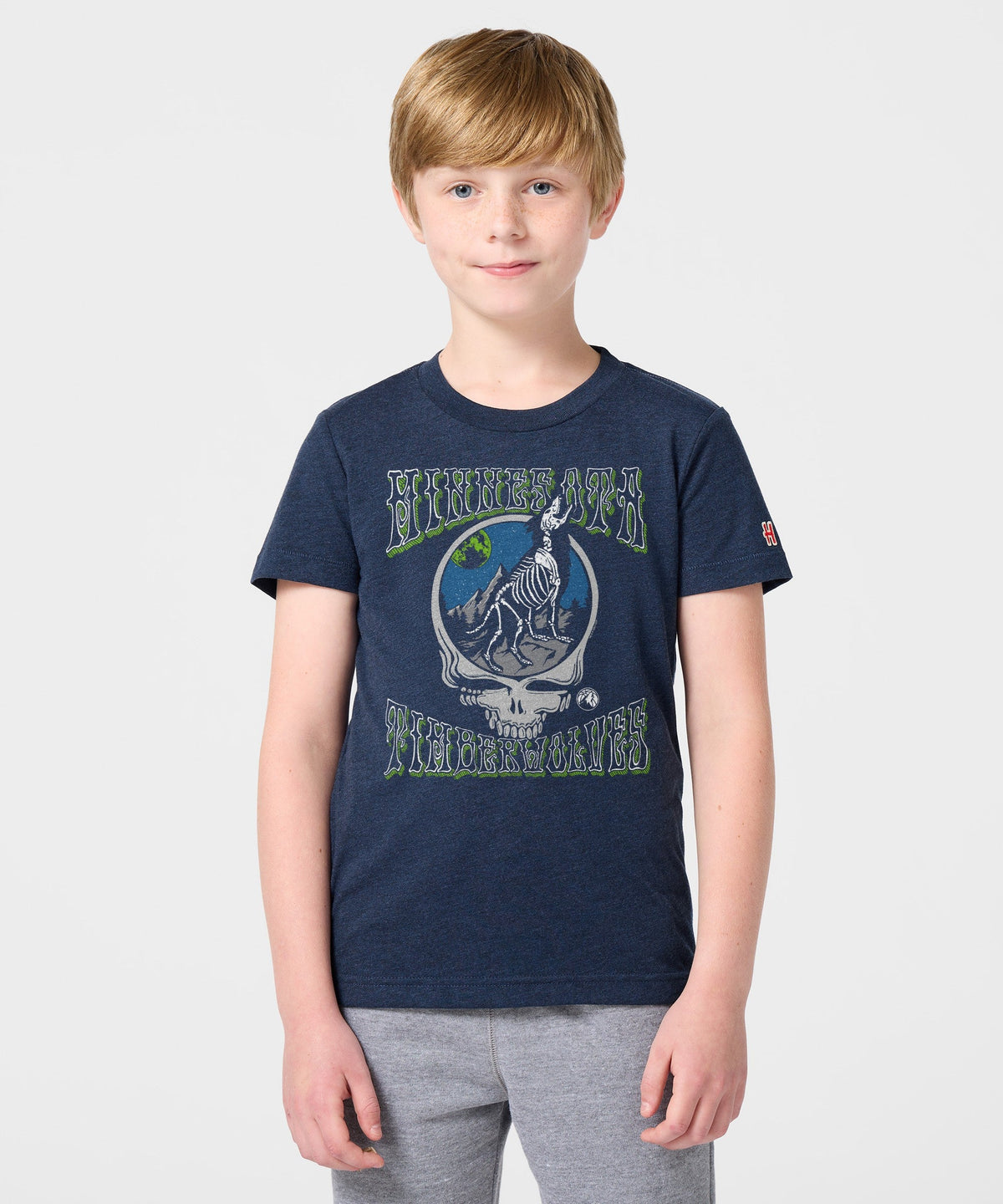 Youth NBA x Grateful Dead x Timberwolves Skull
