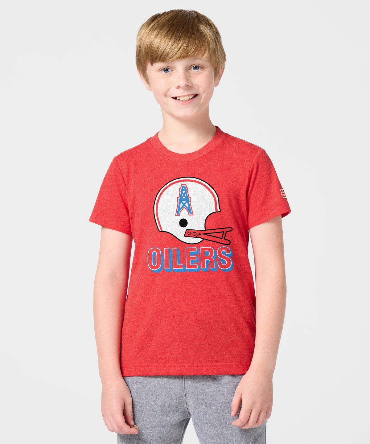 Youth Oilers Football Big Helmet