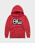 Youth Script Ohio Outline Hoodie