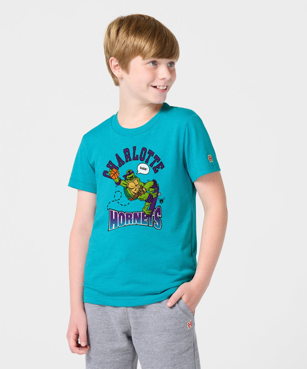 Youth TMNT Donatello x Charlotte Hornets