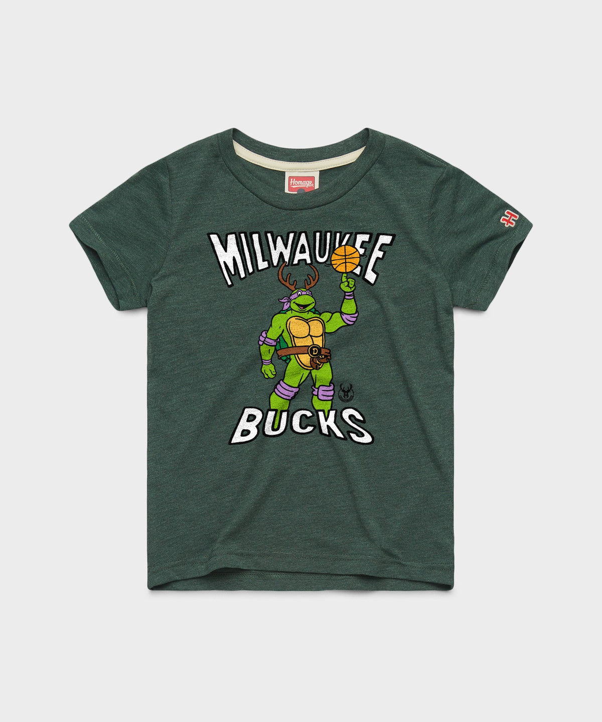Youth TMNT Donatello x Milwaukee Bucks