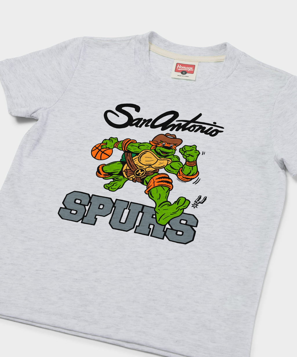 Youth TMNT Michelangelo x San Antonio Spurs