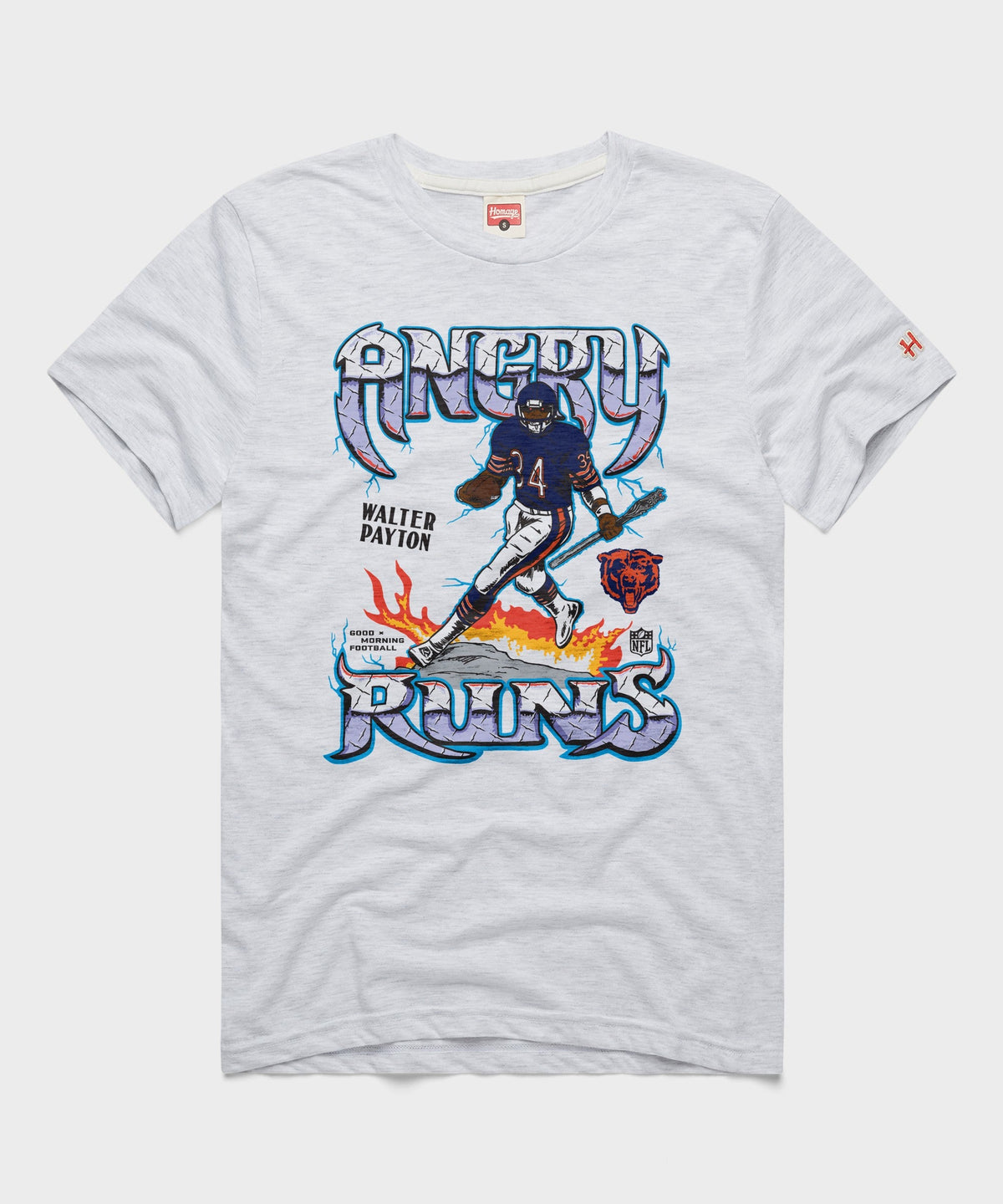Angry Runs Bears Walter Payton