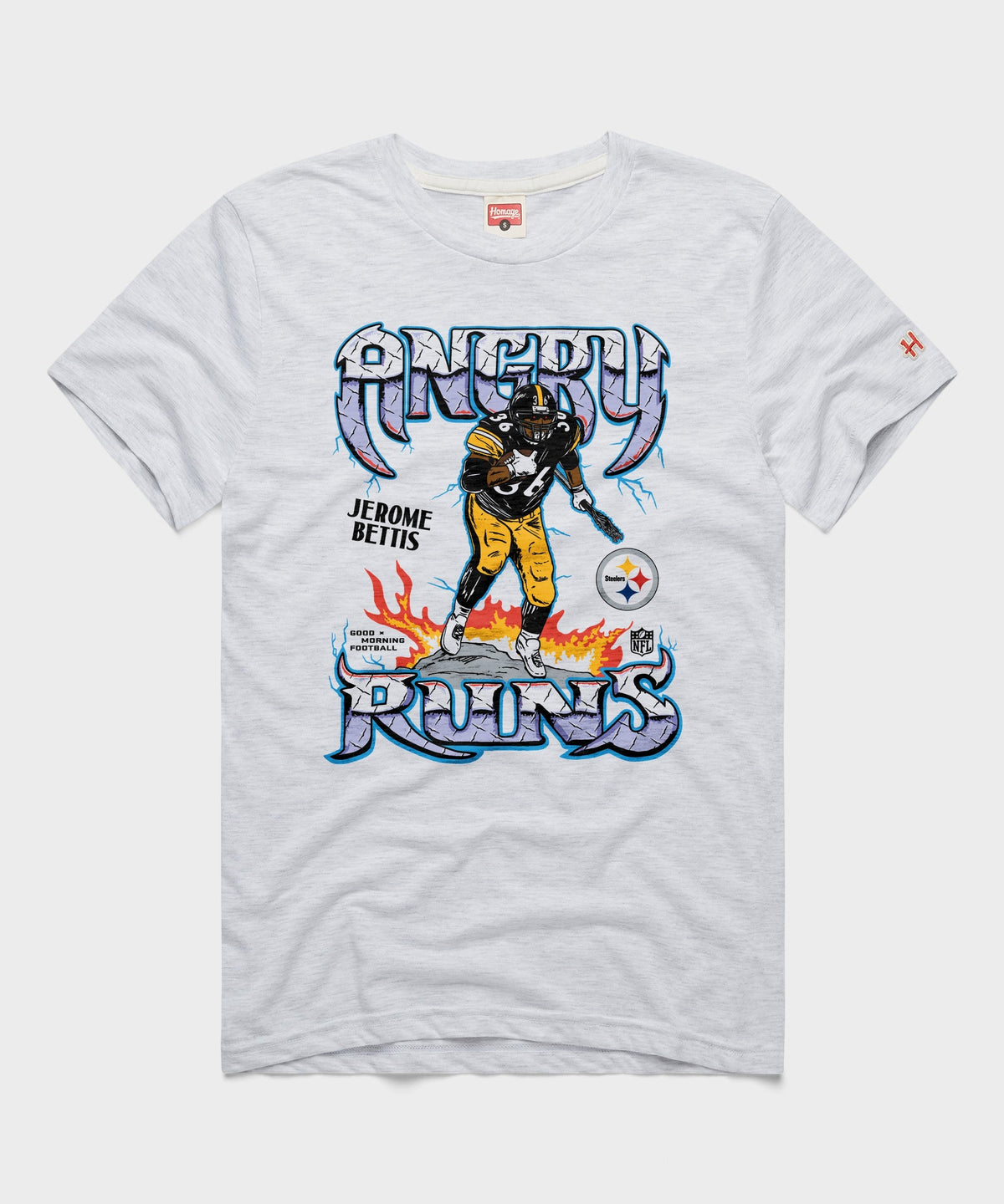 Angry Runs Steelers Jerome Bettis