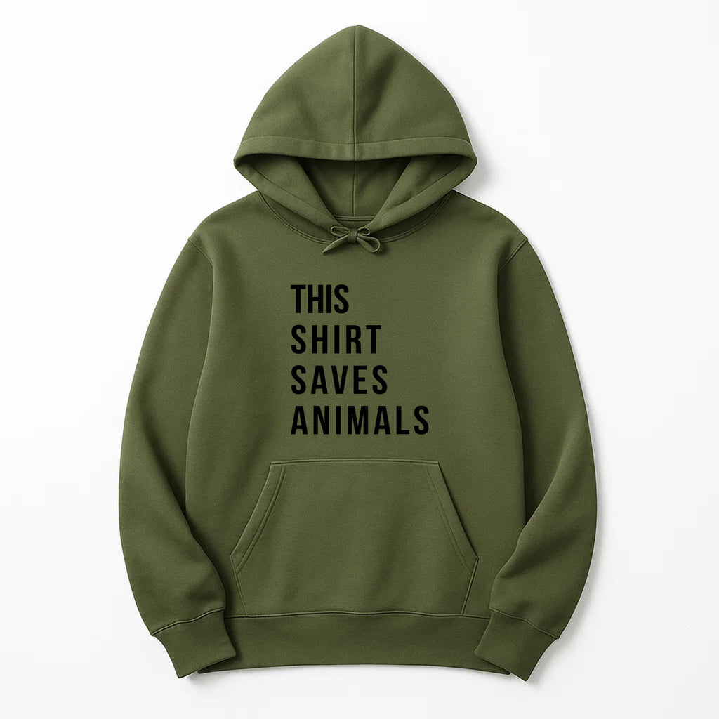 Unisex | This Shirt Saves Animals | Pullover Hoodie