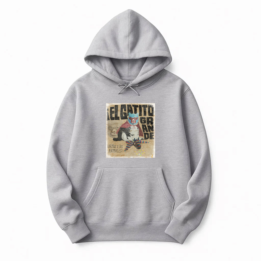 Unisex | El Gatito Grande | Pullover Hoodie