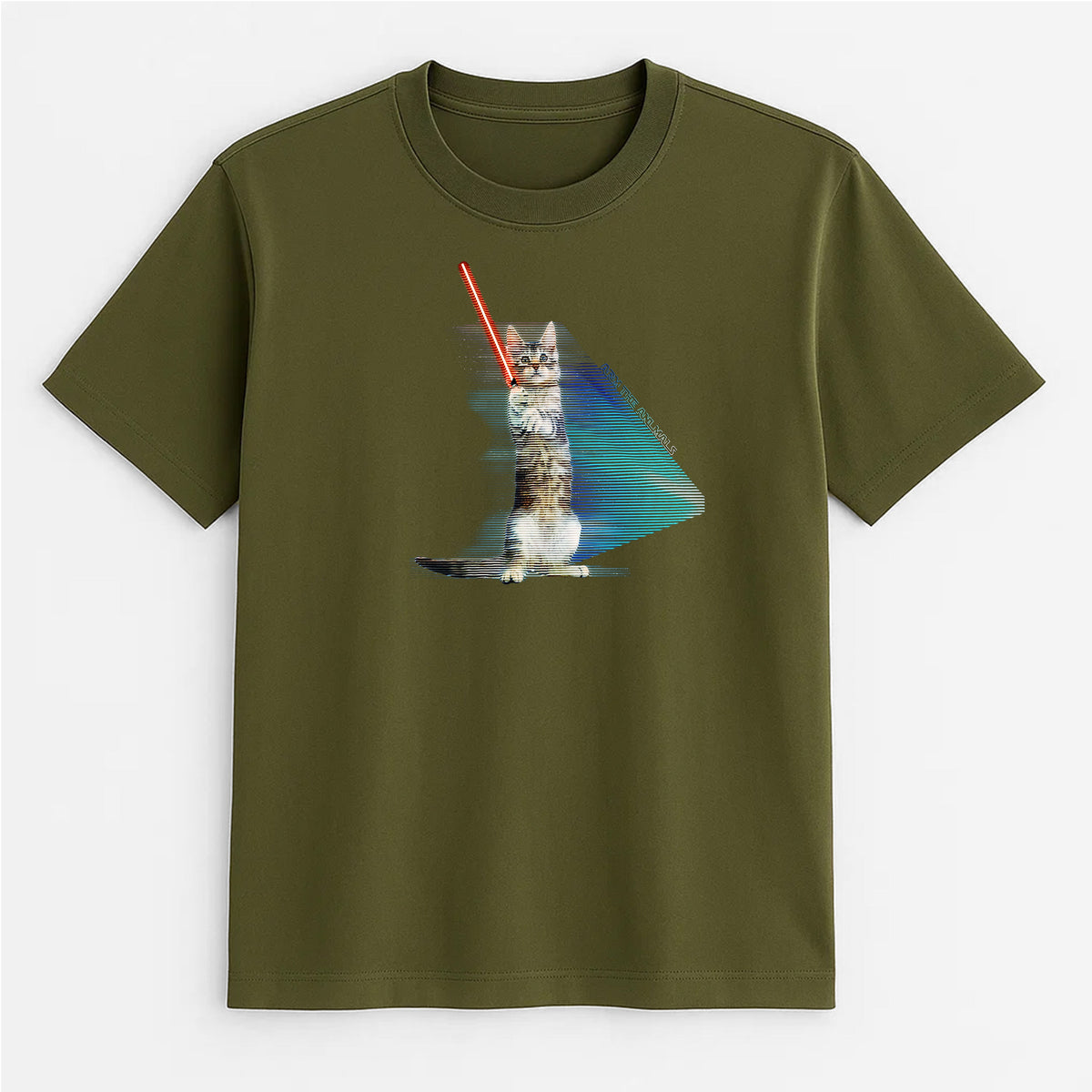 Unisex | Hologram Battle Cat | Tee
