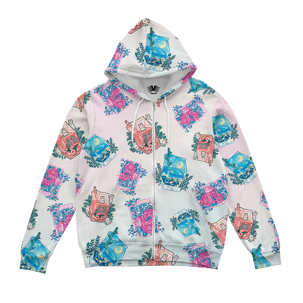 Boxed Tea Zip Up Hoodie