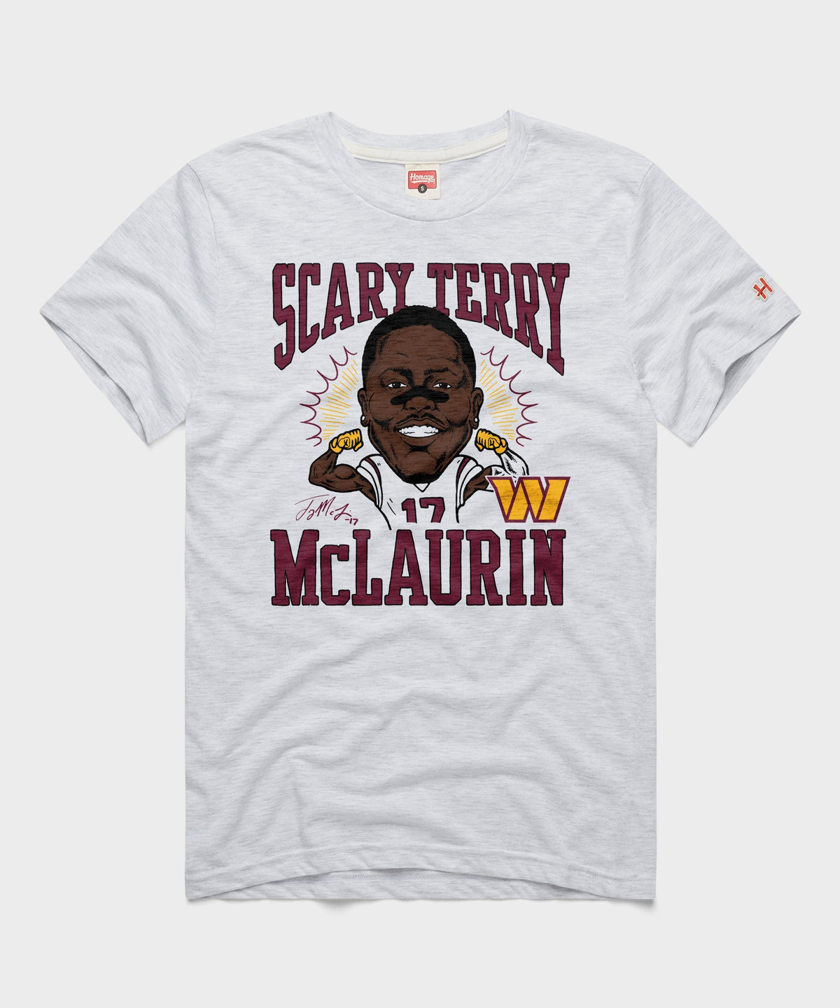 Commanders Terry McLaurin Signature
