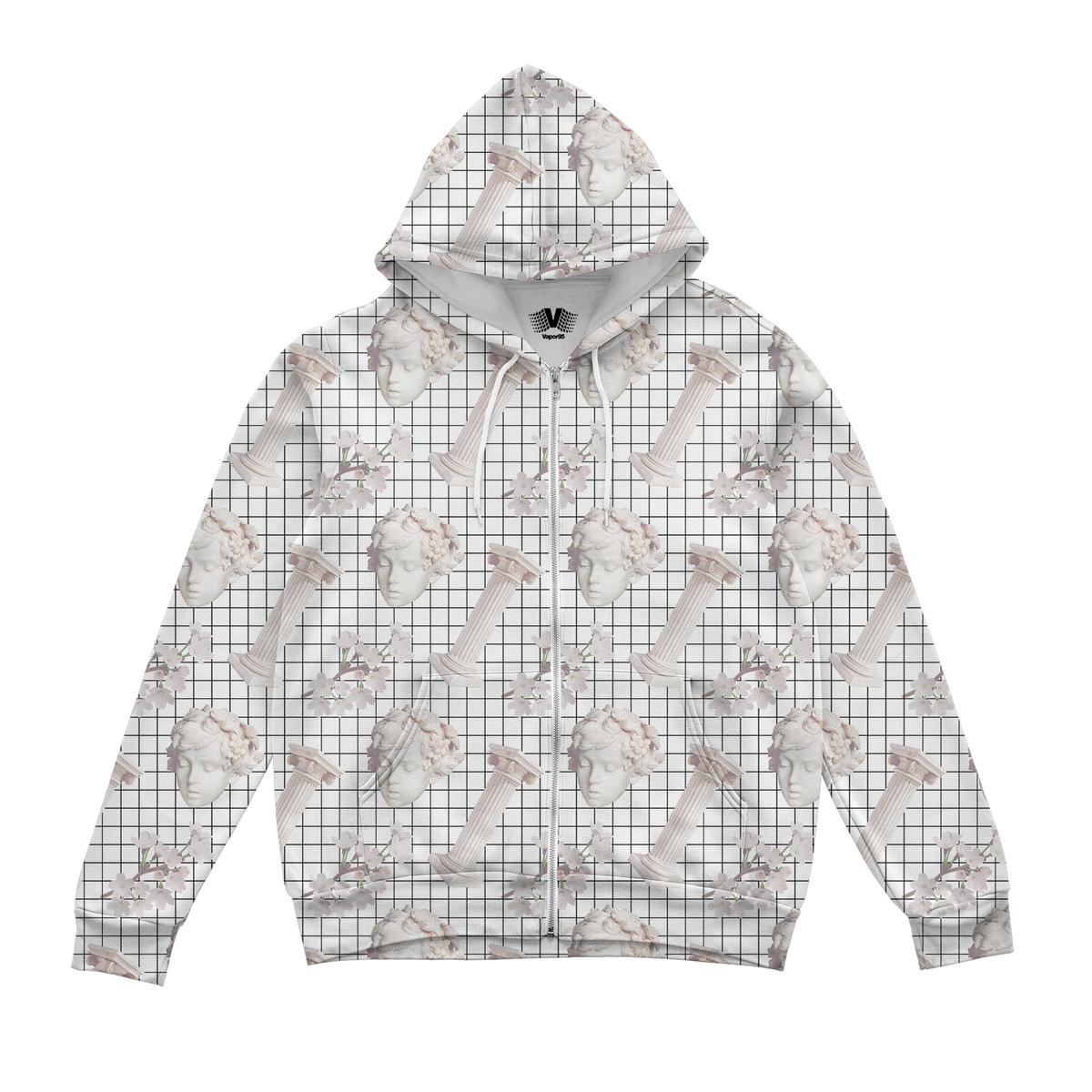 Desolate Blossom Zip Up Hoodie
