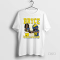 Official Bryce Underwood Michigan Football Signature Caricature