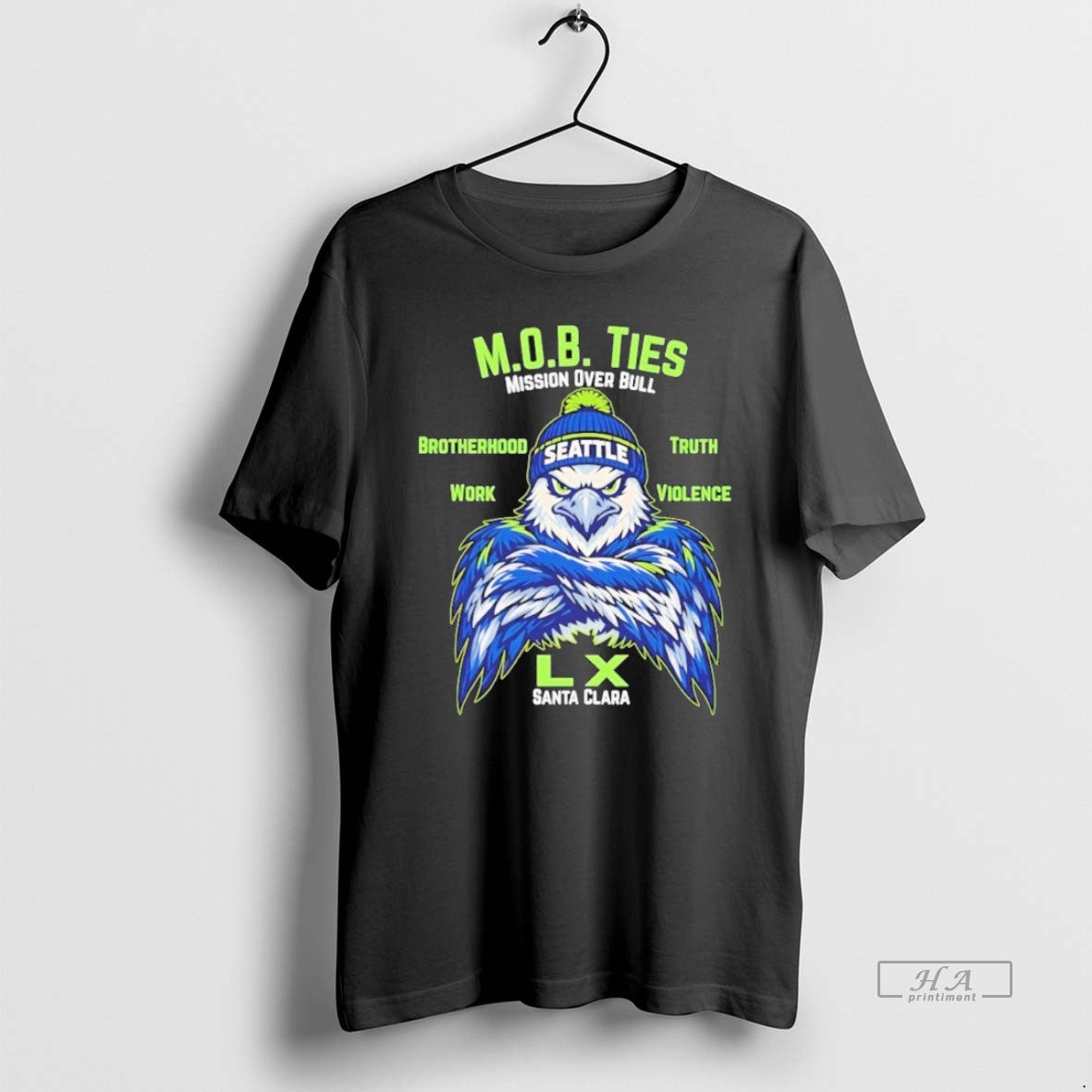 Official Mob Mission Over Bull Seattle Seahawks
