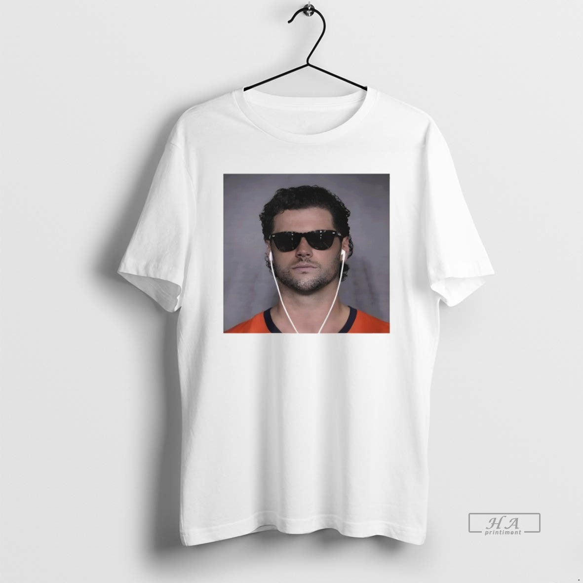 Official Jarrett Stidham Wearing Glass Denver Broncos Nfl Photo Vintage
