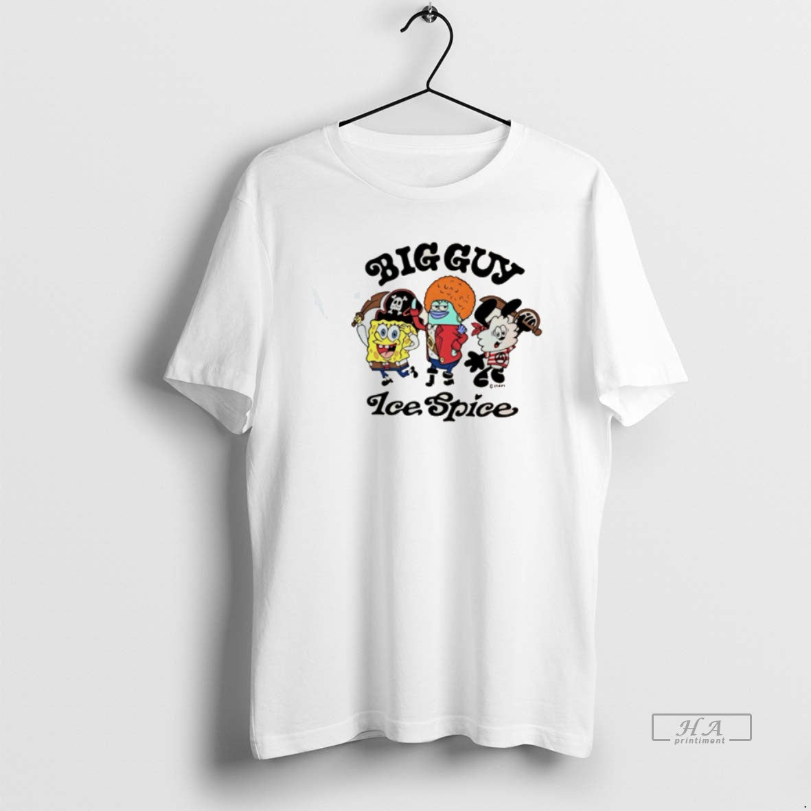 Official Spongebob Big Guy Ice Spice Cartoon