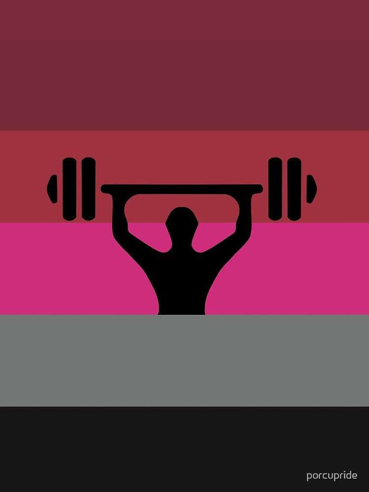 Muscle Pride Flag by porcupride
