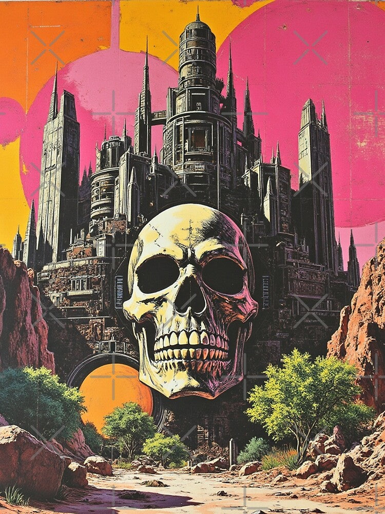 Skull City by MADandSANE-MArt