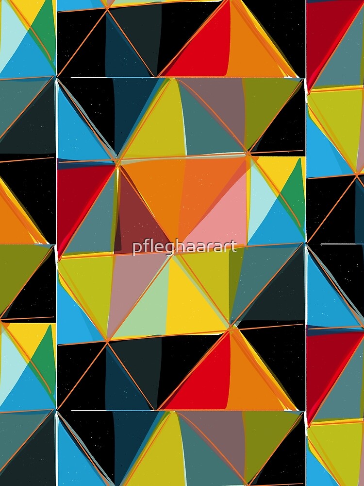 Square Triangles 1 by pfleghaarart