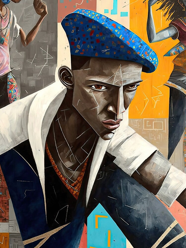 Hip Hop Mosaic 07 by inoculum-art