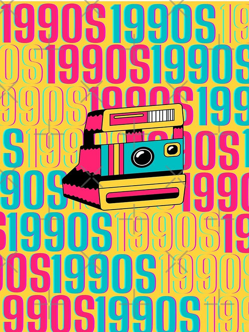 1990s retro design 21 - OG Yellow Background by PunjabanJatti