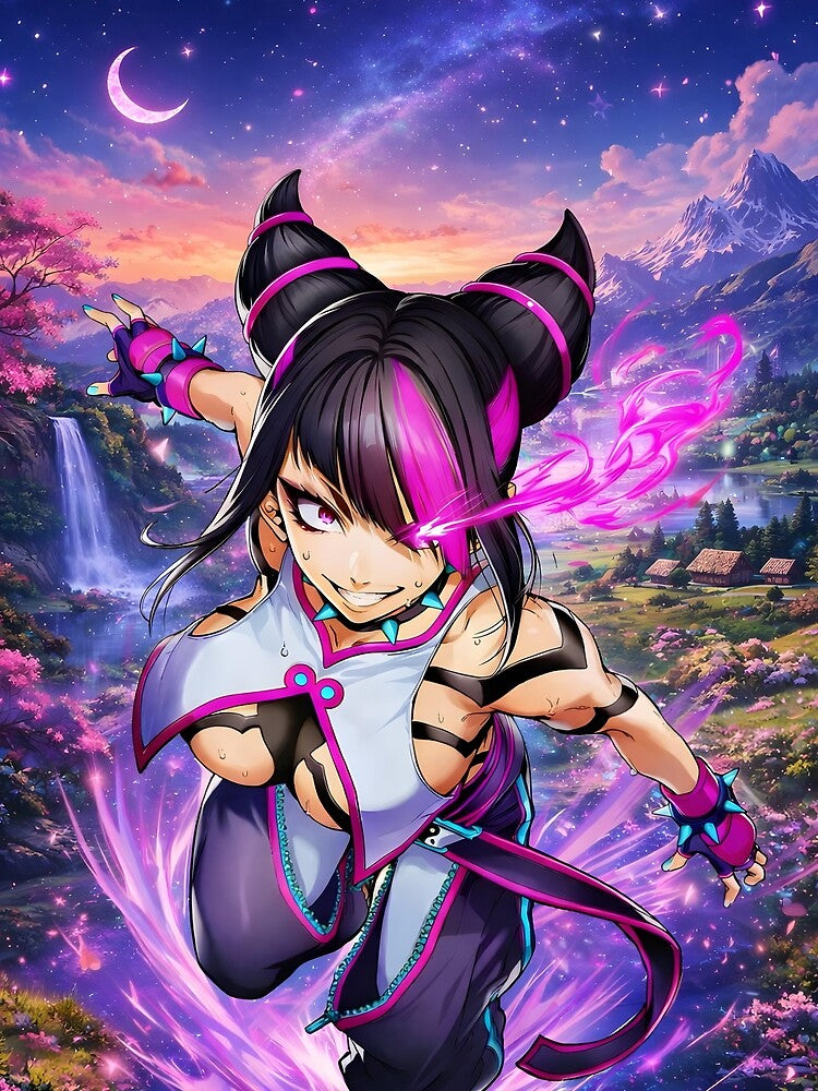 Street Fighter - Juri Han by Bikash-A7