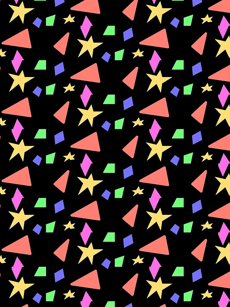 90s retro arcade-style pattern by PurpleMagma205