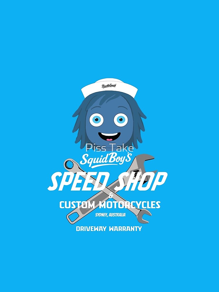SquidBoy ThrottleSquids Custom Motorcycles by Piss Take